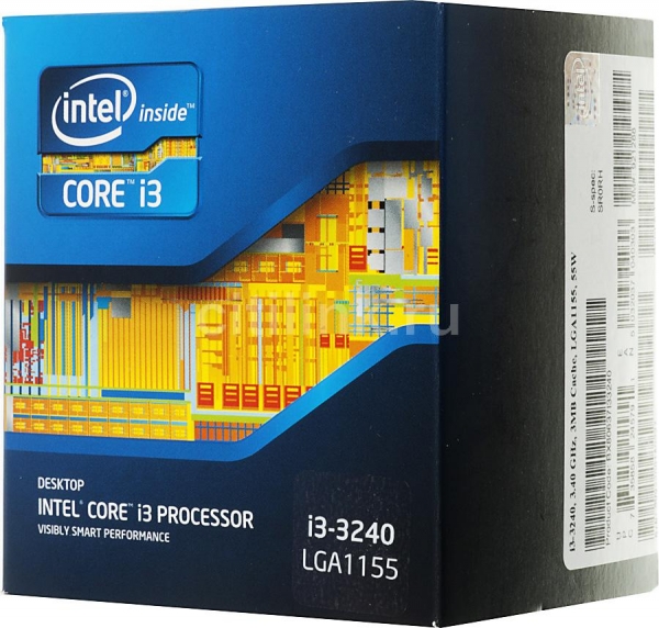Intel Core i3-3240 (3M Cache, 3.40 GHz)