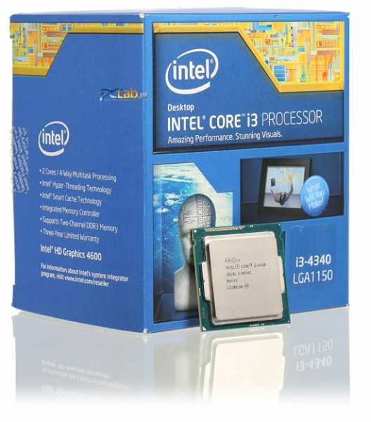 Intel Core i3-4340 (4M Cache, 3.60 GHz)