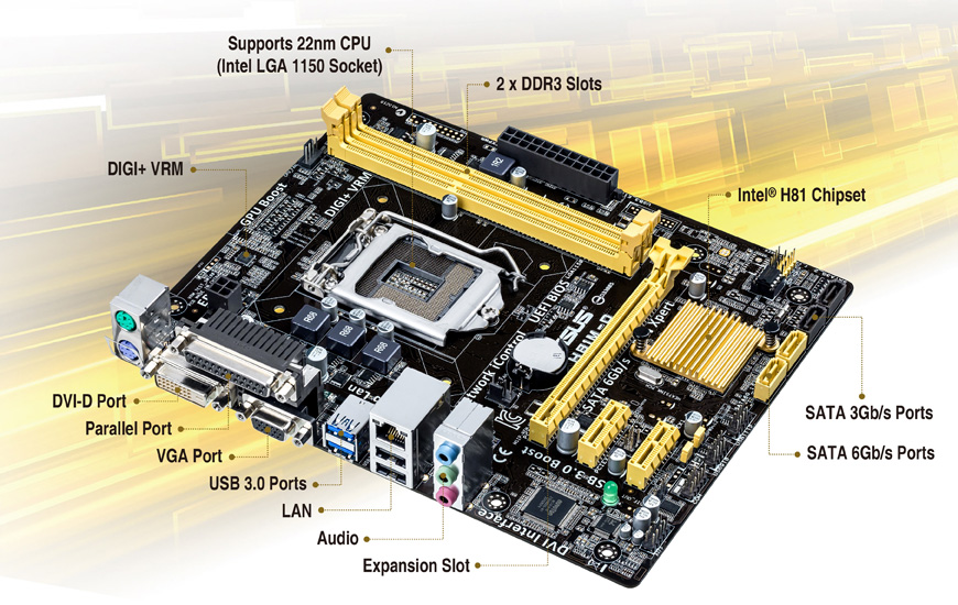 ASUS H81M-D