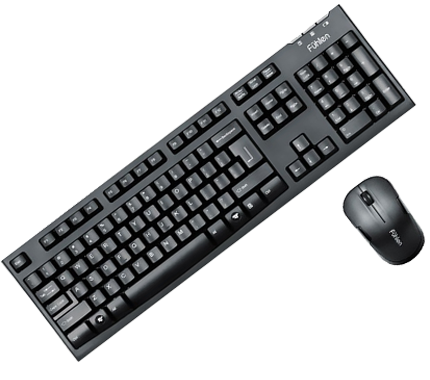 Fuhlen A200G (Keyboard + Mouse Fuhlen Optical Wireless)